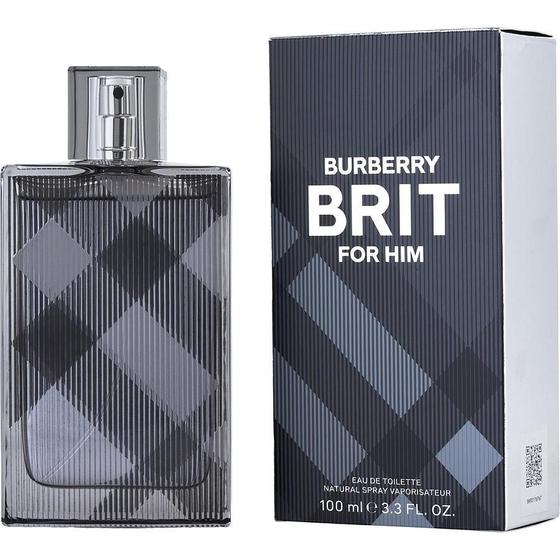 Imagem de Perfume Masculino Burberry Brit Burberry Eau De Toilette Spray 100 Ml (Nova Embalagem)