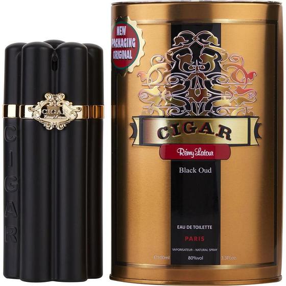 Menor preço em Perfume Masculino Cigar Black Oud Remy Latour Eau De Toilette Spray 100 Ml