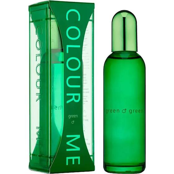 Imagem de Perfume Masculino Colour Me Verde Edp 90ml