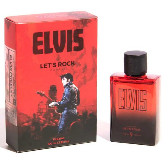 Imagem de Perfume Masculino Elvis Presley Let's Rock Parfum 100mL Viking