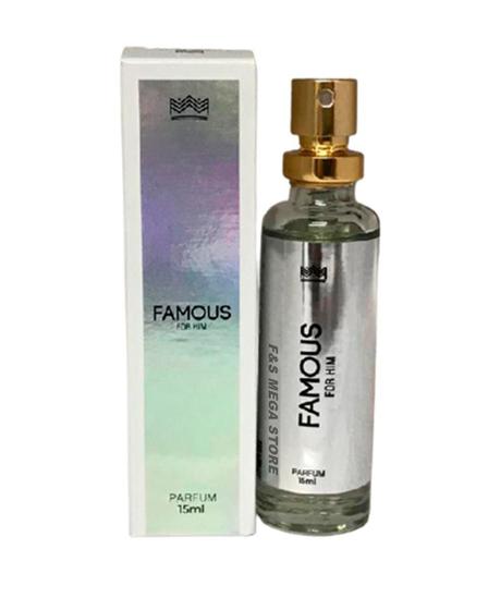 Imagem de Perfume Masculino Famous For Him Amakha Paris 15Ml Bolso