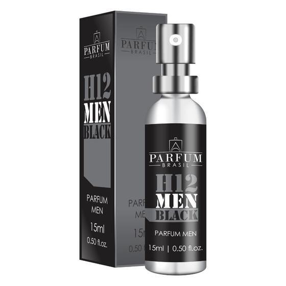 Imagem de Perfume Masculino Parfum Brasil H12 Men Black 15ml