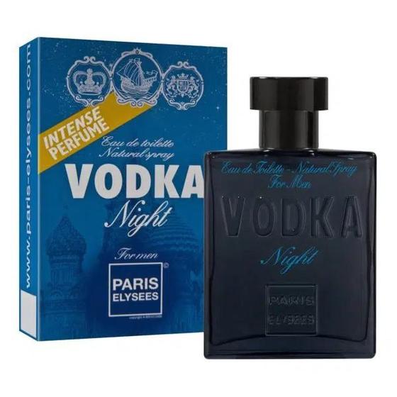 Imagem de Perfume Masculino Vodka Night Paris Elysees Eau de Toilette 100ml