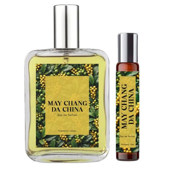 Imagem de Perfume May Chang da China Feminino 100ml + Roll On 10ml