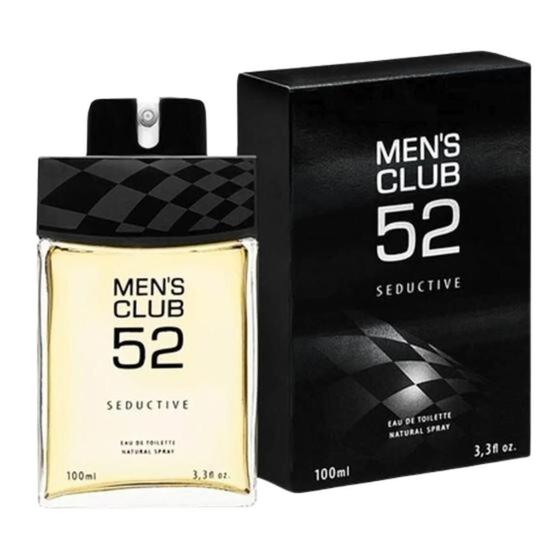 Imagem de  Perfume Mens Club 52 Seductive Importado Masculino 100ml Desodorante Colônia Deo Colonia