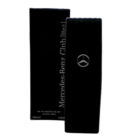 Imagem de Perfume Mercedes Benz Club Black 100ml Edt Original Masculino Amadeirado