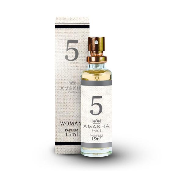 Imagem de Perfume N 5 15 ml Amakha Paris Feminino grife Eau Parfum