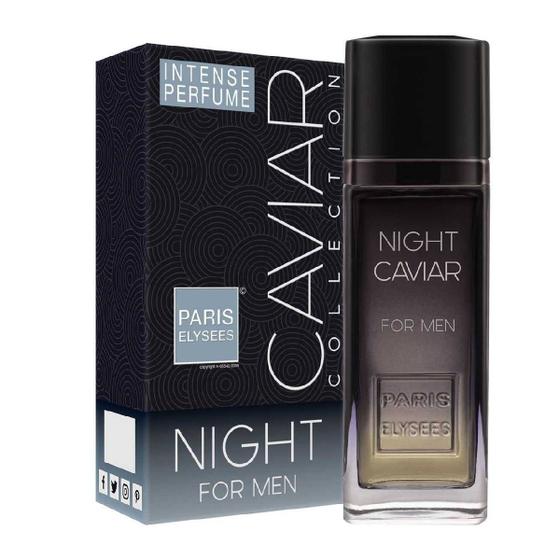 Perfume Night Caviar 100mL - Paris Elysses Menor preço em Perfume Night Caviar 100mL - Paris Elysses