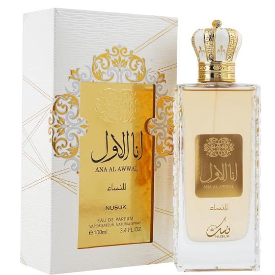 Imagem de Perfume Nusuk Ana Al Awwal Golden Fem Edp