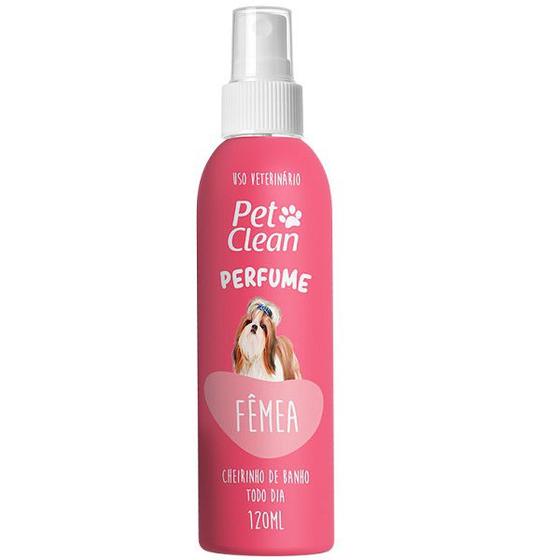 Imagem de Perfume para Cachorro Gato PET Clean Banho e Tosa 120ML