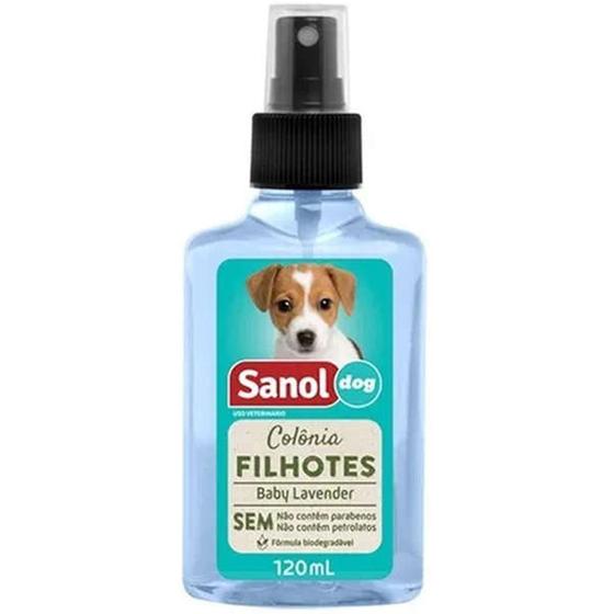 Perfume Para Cães Filhotes Sanol Dog Colônia 120ml Menor preço em Perfume Para Cães Filhotes Sanol Dog Colônia 120ml