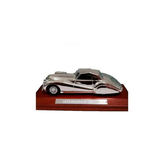 Imagem de Perfume para Carro Carrinho Ixo Alfa Romeo 6C 2500 SS Cromado 1:43