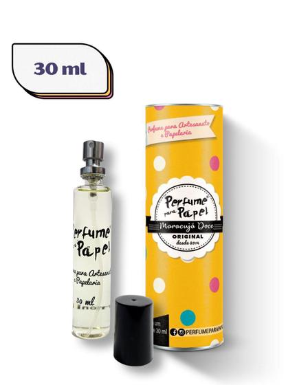 Imagem de Perfume Para Papel Aroma Maracujá Doce 30Ml Artesanato