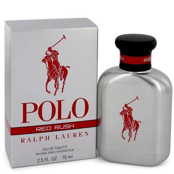 Perfume Polo Red Rush Eau de Toilette 75ml Menor preço em Perfume Polo Red Rush Eau de Toilette 75ml