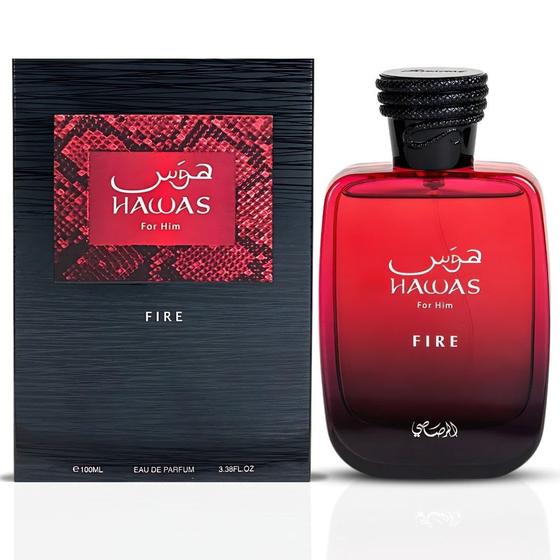 Imagem de Perfume RASASI Hawas Fire Eau De Parfum 100ml para homens