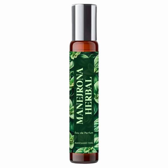 Imagem de Perfume Roll On Manjerona Herbal Masculino 10ml - Natural