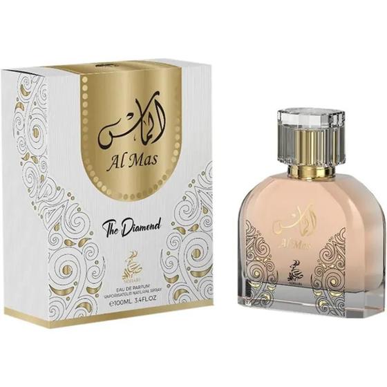 Imagem de Perfume Sahari Al Mas The Diamante Edp 100ml Unissex - Fragrância de Luxo com Toque Oriental