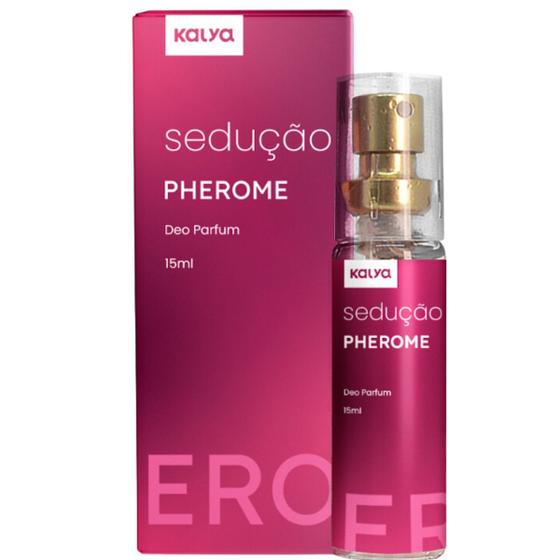 Imagem de Perfume SEDUÇÃO Feromonios Pherome Feminino Poder Kalya 15ml