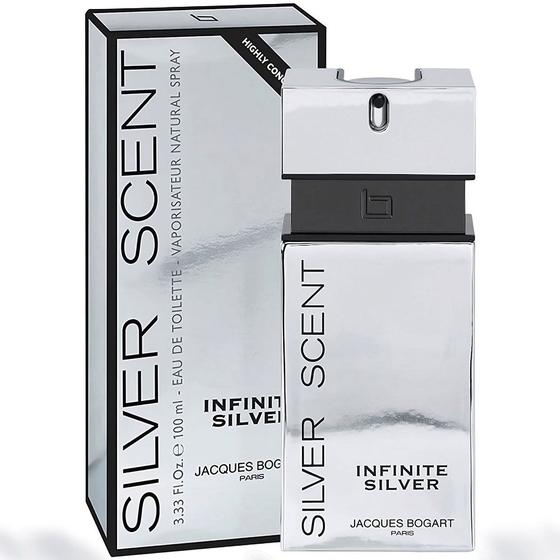 Imagem de Perfume Silver Scent Infinite Silver Jacques Bogart Eau de Toilette Masculino 100 ml