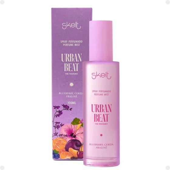 Imagem de Perfume Skelt Urban Beat Colônia Spray Perfumado 100Ml