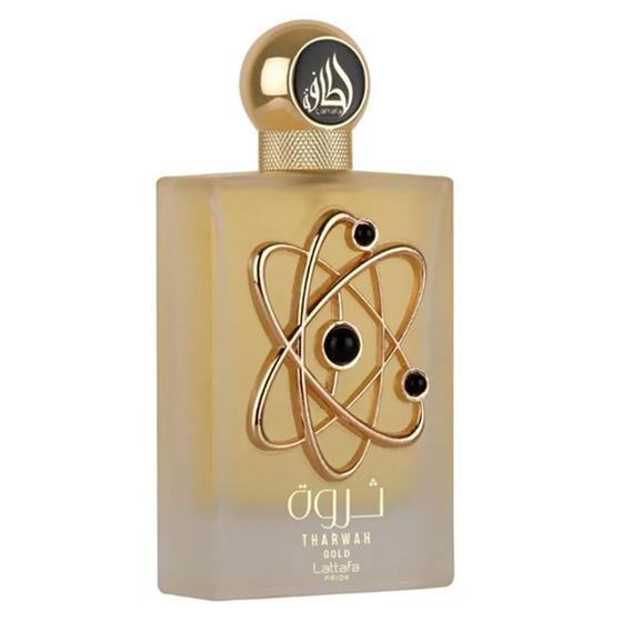 Imagem de Perfume Tharwah Gold  Lattafa EDP Unissex 100ml