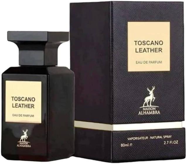 Imagem de Perfume Toscano Leather Edp Maison Alhambra 80ml