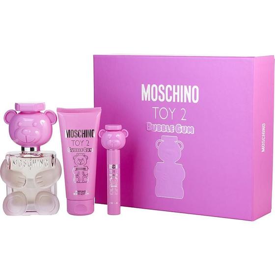 Imagem de Perfume Unisex Moschino Toy 2 Bubble Gum Edt Spray 100 Ml&Loção Corporal 10 Mini