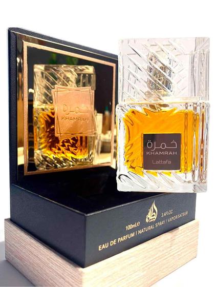 Imagem de Perfume Unissex Khamrah de Lattafa Eau de Parfum 100ml - Lattafa Perfumes