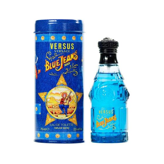 Perfume Versace Blue Jeans Masculino 75ml  Eau de Toilette Versace é boa?