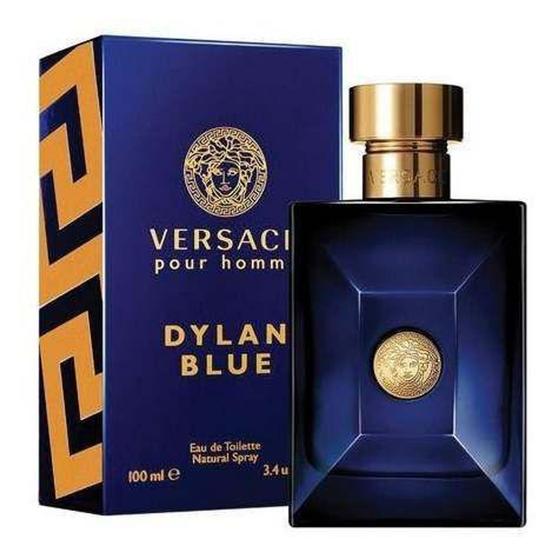 Perfume versace dylan blue 100ml edt masculino Menor preço em Perfume versace dylan blue 100ml edt masculino