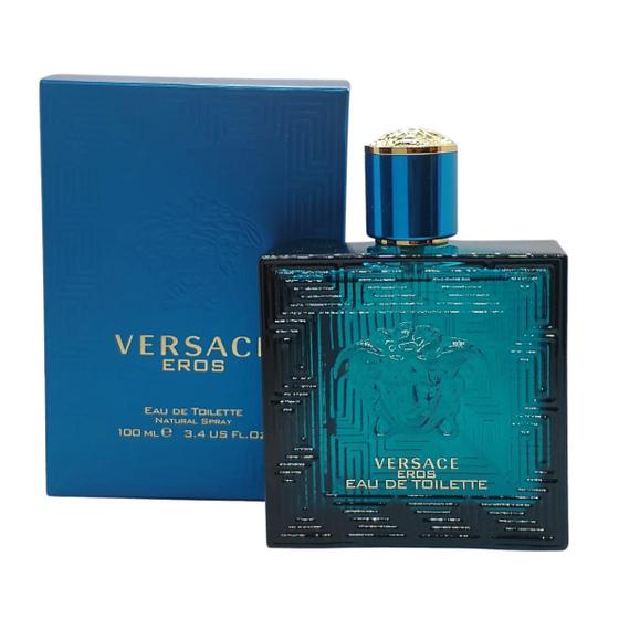 Imagem de Perfume Versace Eros 100ml Edt Original Lacrado Masculino Aromático Fougére