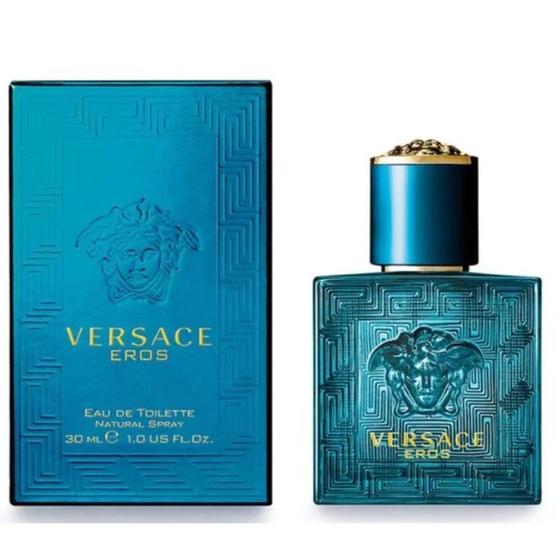Perfume Versace Eros Pour Homme 30ml Menor preço em Perfume Versace Eros Pour Homme 30ml