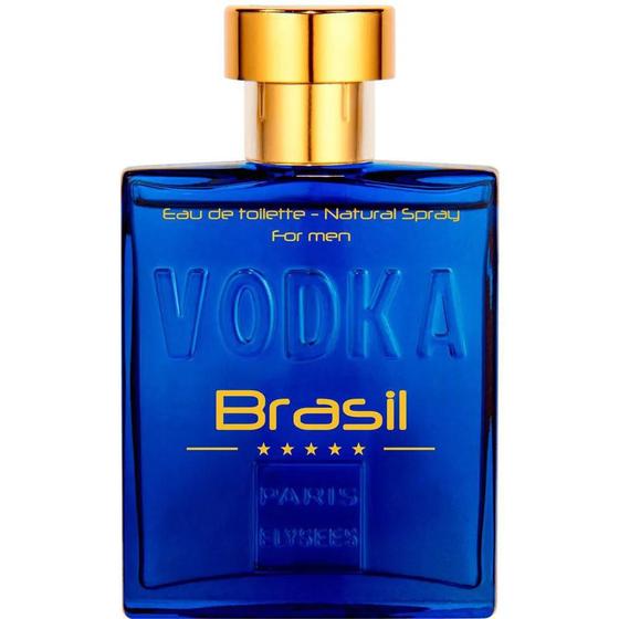 Imagem de Perfume Vodka Brasil Azul 100 Ml Paris Elysees