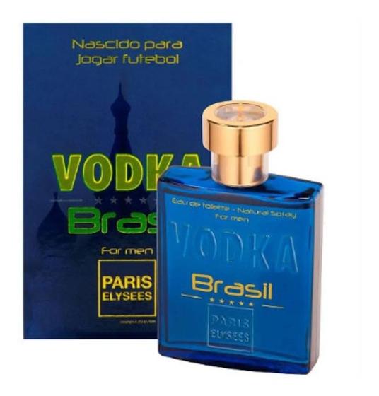 Imagem de Perfume Vodka Brasil Azul 100ml edt Paris Elysees