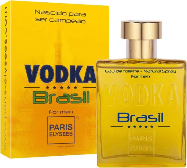 Perfume Vodka Brasil Yellow Menor preço em Perfume Vodka Brasil Yellow