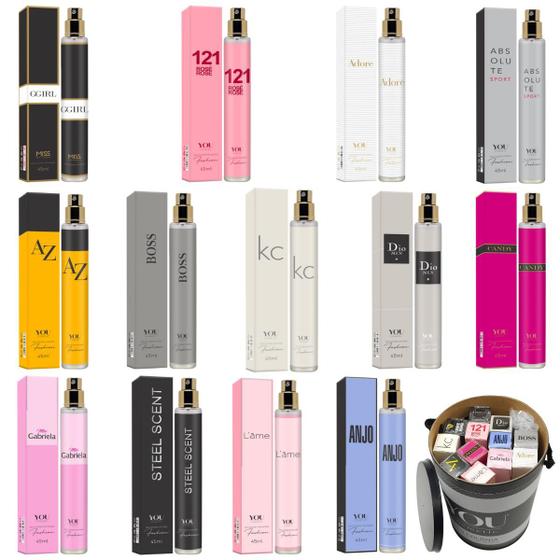 Imagem de Perfumes You Importados - 12 Unidades com amostras