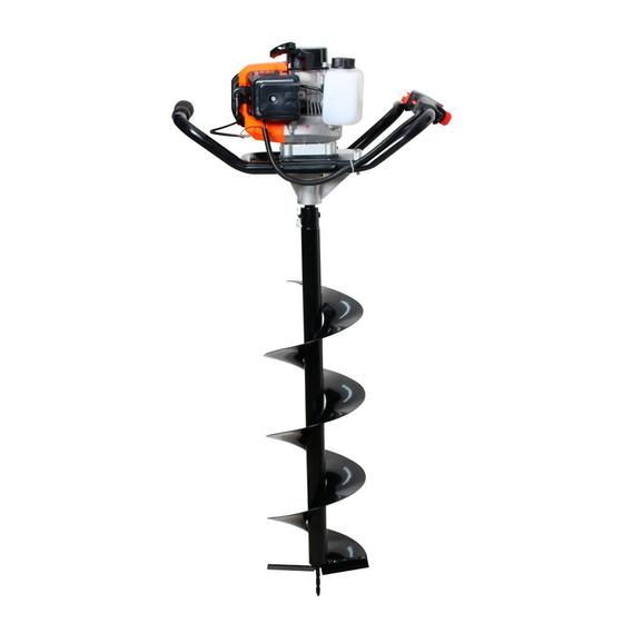 Perfurador de solo a gasolina 52cc broca 80cmX15cm Marca tssaper Modelo PS52CC Menor preço em Perfurador de solo a gasolina 52cc broca 80cmX15cm Marca tssaper Modelo PS52CC