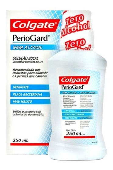 Imagem de Periogard Enxaguatorio Bucal 250ml Colgate Sem Alcool