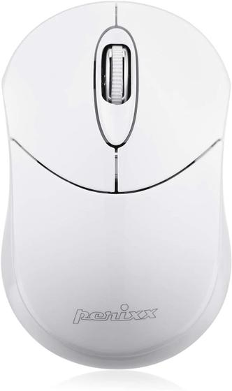 Imagem de Perixx PERIMICE-802W Wireless Bluetooth Mouse - Design Portátil para Windows, iOS e Android Tablet - Branco