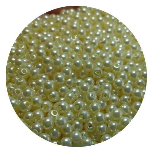 Imagem de Pérolas bola lisa até 600 pçs 4mm cores diversas p/ bijuterias, colares, pulseiras e artesanatos em geral.