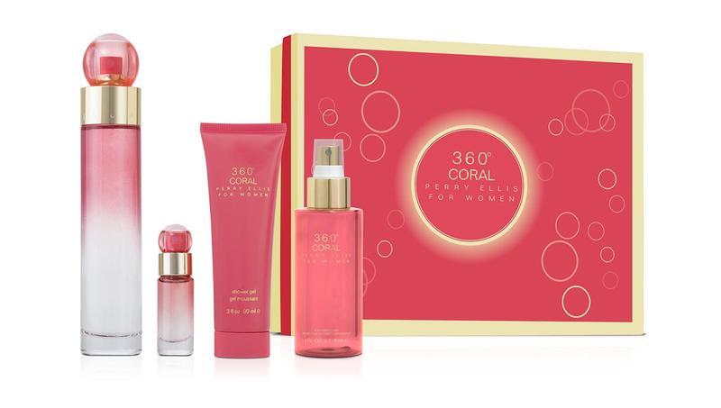 Eau De 360 Coral Perry Ellis Perfume Perfume 360° Coral Para Mujer