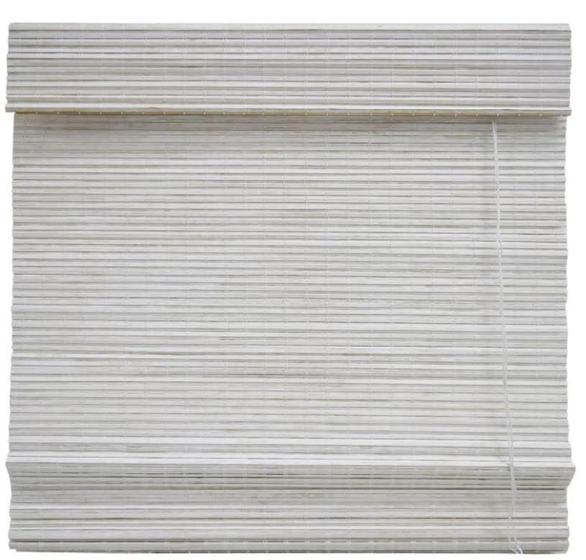 Imagem de Persiana Bambu Romana Block Branca 180 L X 160 A Cm Cortina