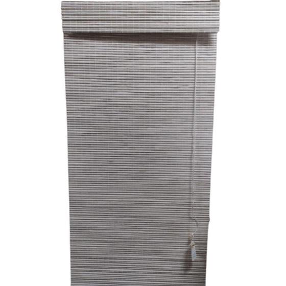 Imagem de Persiana Bambu Romana Block Natural 120 L X 220 A Cm Cortina