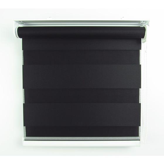 Imagem de Persiana double vision preta L 1,80 x 1,50 A