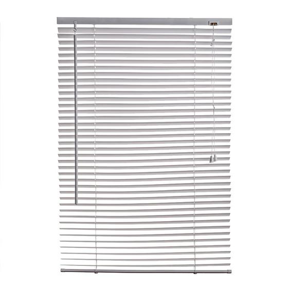 Persiana Horizontal de PVC Prizi Branca 1,20 x 1,60. Imagem de Persiana Horizontal de PVC Prizi Branca 1,20 x 1,60.