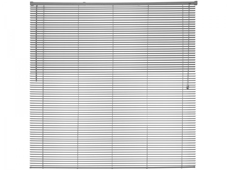 Persiana Horizontal PVC Cinza Chumbo 140x160cm Menor preço em Persiana Horizontal PVC Cinza Chumbo 140x160cm
