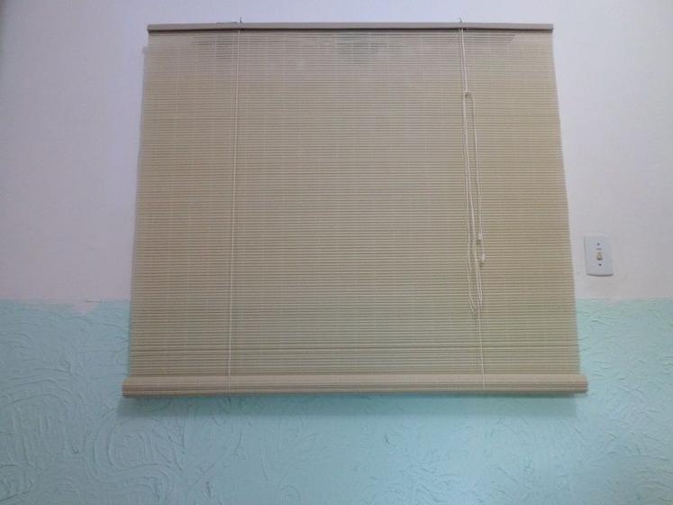 Persiana Horizontal Rolo PVC Bege 120 (L) X 160 (A) Cortina - Euroflex ...