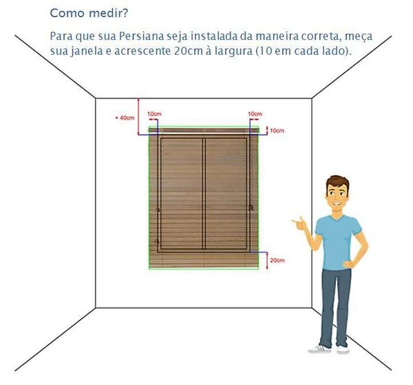 Imagem de Persiana Rolo Blackout 120 (Larg) X 240Cm (Alt) Mescla Cinza