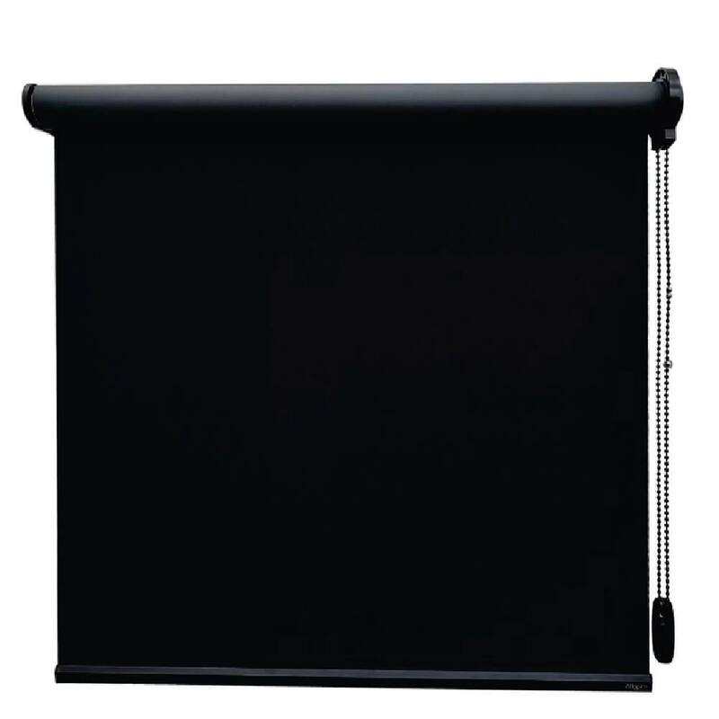 Persiana Rolo Blackout Pinpoint Preta - 1,20m x 2,50m - RM ...