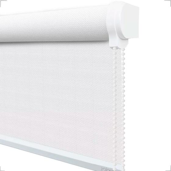 Imagem de Persiana Rolo Screen 3% Branco - 1,20m x 2,60m